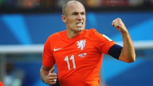 Cầu thủ Arjen Robben - Biểu tượng của bóng đá Hà Lan