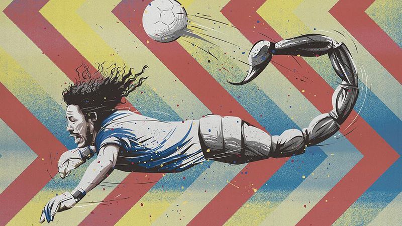 Thủ môn René Higuita: Cú đá bọ cạp huyền thoại đáng nhớ