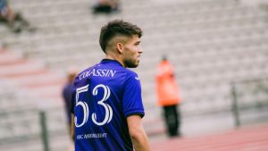 Tiền đạo RSC Anderlecht nổi bật với ngôi sao Kasper Dolberg